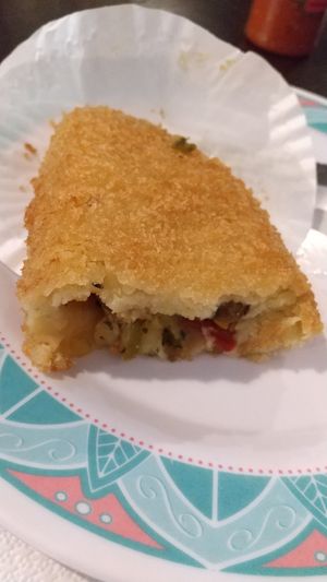 risoles de shimeji at Dona Augusta in Sao Paulo
