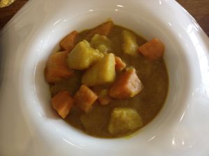 curry at The Buddha Tree in Shanghai