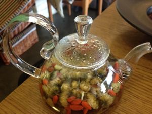 tea at The Buddha Tree in Shanghai