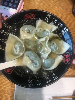Dumplings  at The Buddha Tree in Shanghai