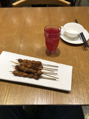 These were tasty at The Buddha Tree in Shanghai