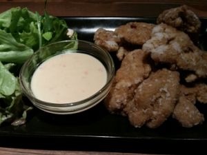 soy meat fish at Veg Out in Kyoto