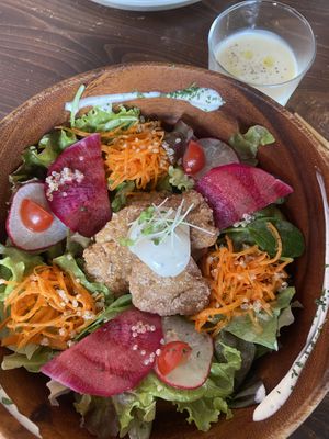 Buddha bowl   at Veg Out in Kyoto