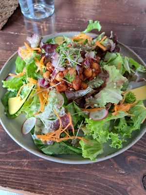 Taco rice at Veg Out in Kyoto