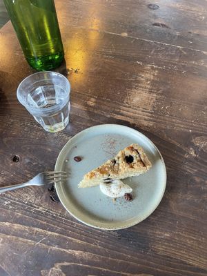 Blueberry pie  at Veg Out in Kyoto