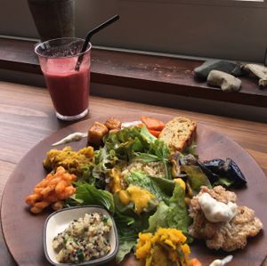 Obanzai Platter at Veg Out in Kyoto