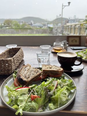 Vegan BLT  at Veg Out in Kyoto