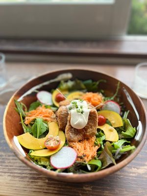 Buddha bowl   at Veg Out in Kyoto