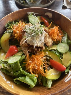 Buddha bowl   at Veg Out in Kyoto