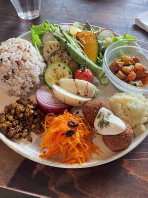 Vegout plate  at Veg Out in Kyoto