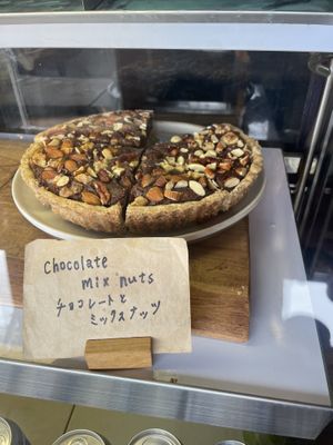 Cake of the day  at Veg Out in Kyoto