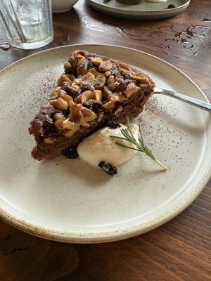 Chocolate nut cakee  at Veg Out in Kyoto