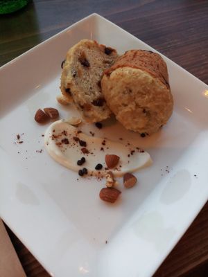 Coconut muffin at Veg Out in Kyoto