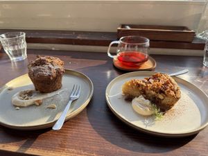 Muffin and cake (change Daily)  at Veg Out in Kyoto