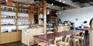 View opposite from the window at Veg Out in Kyoto