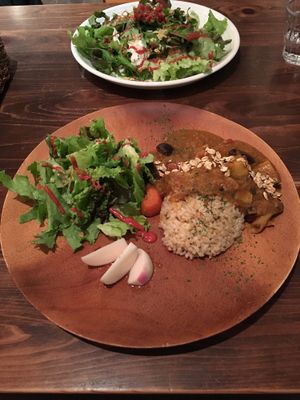 Curry at Veg Out in Kyoto