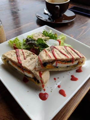 Panini at Veg Out in Kyoto