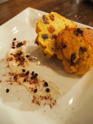 Muffin at Veg Out in Kyoto