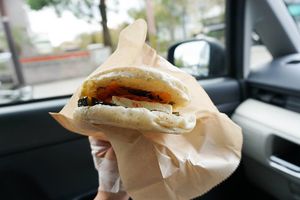 sandwich at Veg Out in Kyoto