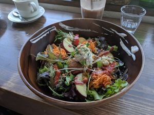 Budha bowl at Veg Out in Kyoto