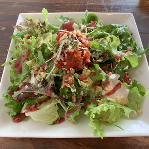 “Taco rice” from cafe menu at Veg Out in Kyoto