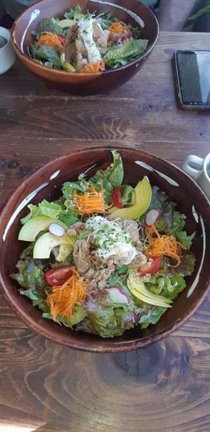 The bowl, so tasty! at Veg Out in Kyoto
