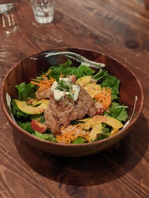 Buddha Bowl at Veg Out in Kyoto