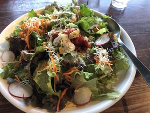 Taco rice at Veg Out in Kyoto