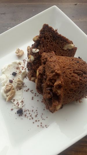 Very good muffin at Veg Out in Kyoto