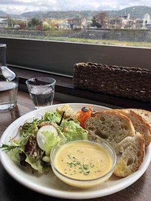 Veganism is better than this!  at Veg Out in Kyoto