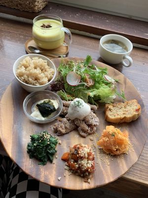 Obanzai Platter  at Veg Out in Kyoto