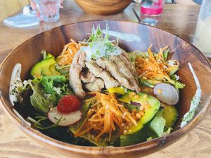 Buddha Bowl at Veg Out in Kyoto