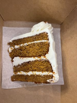 Carrot and pineapple cake  at Valhalla Bakery in Orlando