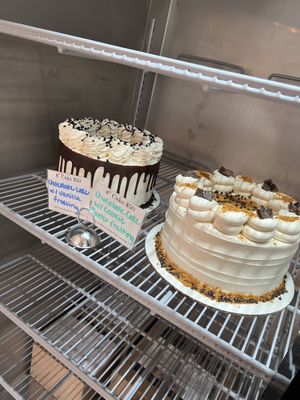Gorgeous cakes to go for $50!  at Valhalla Bakery in Orlando