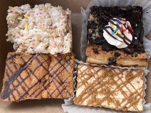 Rice Krispy, Oreo cheesecake, Brookie, blondie   at Valhalla Bakery in Orlando
