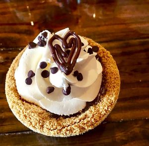 chocolate pudding tart at Valhalla Bakery in Orlando