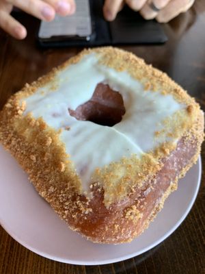 Key lime donut at Valhalla Bakery in Orlando