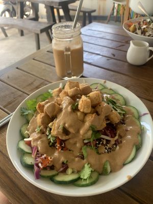 Zen bowl at VegetaBowl in Koh Tao