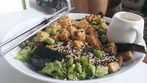 Japanese Bowl at VegetaBowl in Koh Tao