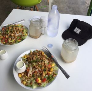 Thai Bowl with Rice. Incredible.. 5* at VegetaBowl in Koh Tao