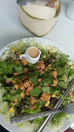 japanese bowl at VegetaBowl in Koh Tao