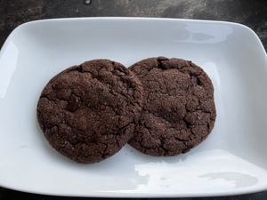 Vegan double chocolate cookies  at VegetaBowl in Koh Tao