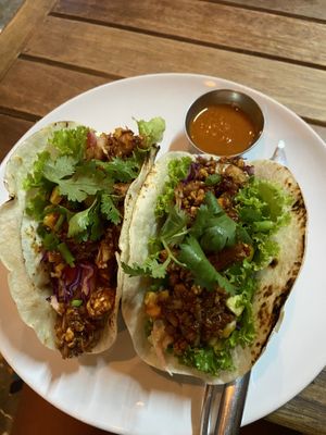 Jackfruit tacos!!!!  at VegetaBowl in Koh Tao