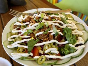   at VegetaBowl in Koh Tao