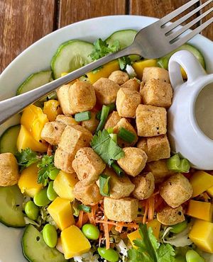 Asian Napa Bowl at VegetaBowl in Koh Tao