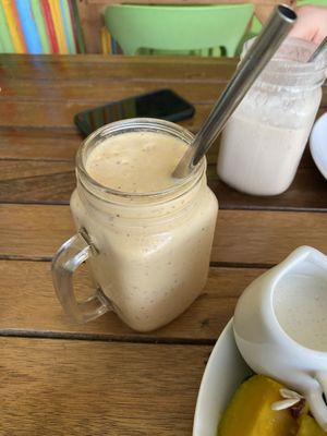 Mango passion smoothie   at VegetaBowl in Koh Tao