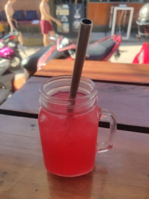 Berry kombucha at VegetaBowl in Koh Tao