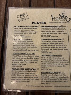 Menu february  at VegetaBowl in Koh Tao