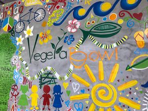 Decor  at VegetaBowl in Koh Tao