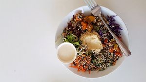 Welness bowl at VegetaBowl in Koh Tao